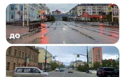 Порядка 30 километров дорог отремонтировали за 2023 год в Якутске