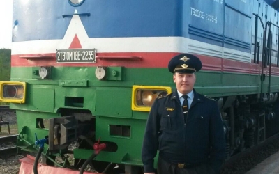 Тарас Слепцов: Стать машинистом поезда – это моя детская мечта