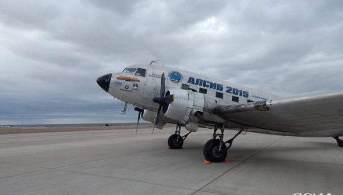 Самолеты времен Великой Отечественной войны прибыли в Магадан, повторив легендарный маршрут "Аляска-Сибирь"