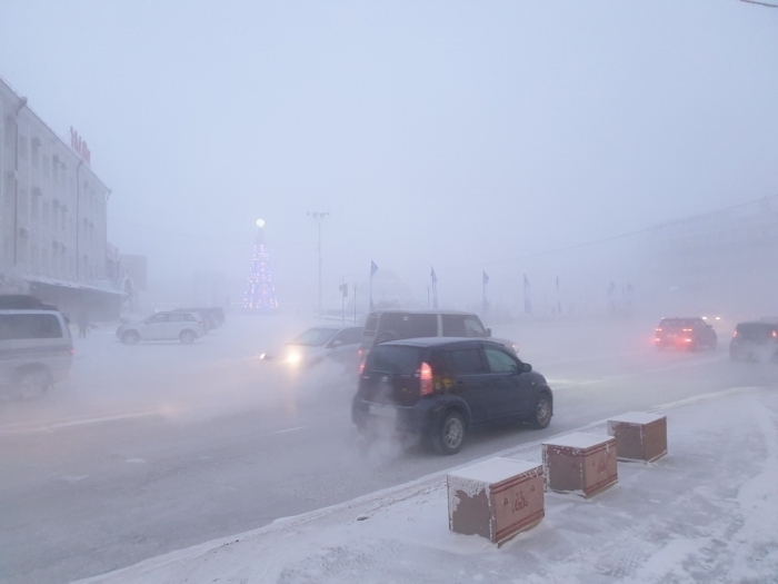 
            В Якутске утром туман, ветер северо-восточный        