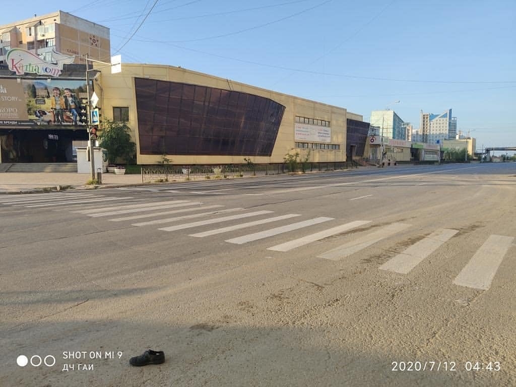 В Якутске пьяная автоледи сбила пешехода на пешеходном переходе  