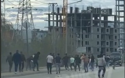 Опубликовано видео массовой драки в Якутске
