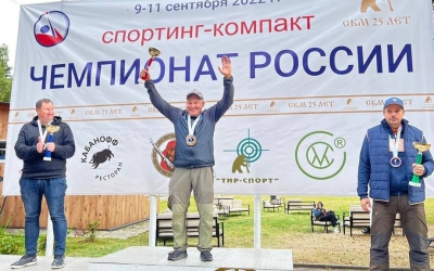 Айаал Макаров выиграл золотую медаль чемпионата России по спортингу