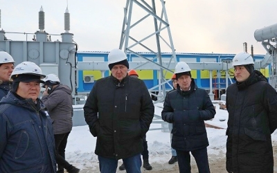 Генеральный директор Алексей Стручков проинспектировал ряд строящихся объектов энергетики
