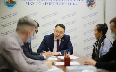 Председатель Якутской городской Думы провел прием родных участников спецоперации 