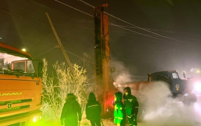 Ночью в Якутске произошло аварийное отключение на КТП «Дачи Сергелях»