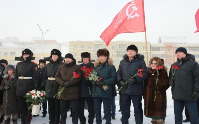 В Якутске почтили память воинов, защищавших Сталинград 