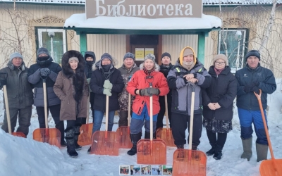 АО «Алмазы Анабара» группы АЛРОСА оказали помощь библиотеке в Тулагино