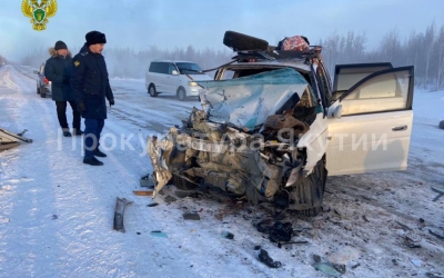 В Якутии в жестком ДТП пострадали семь человек