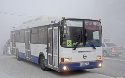 Это вопиющий случай: В Якутске половина автобусов маршрута №8 не вышла на линию