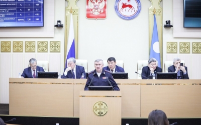 Министр внутренних дел по РС(Я) Владимир Прокопенко отчитался о результатах деятельности ведомства за 2023 год