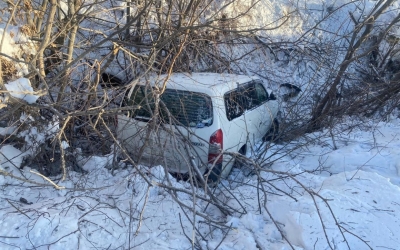 В Якутии водитель съехал в кювет и погиб на месте