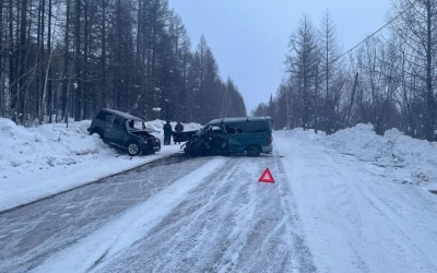 В Якутии в жестком ДТП пострадали три человека