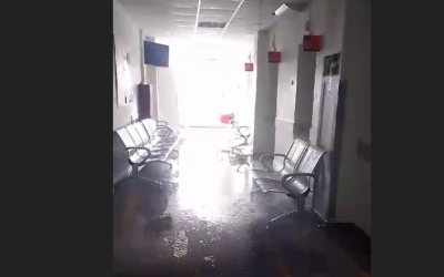 В районной больнице в Якутии прорвало систему отопления