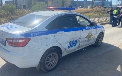В Якутске пьяный водитель травмировал инспектора ДПС