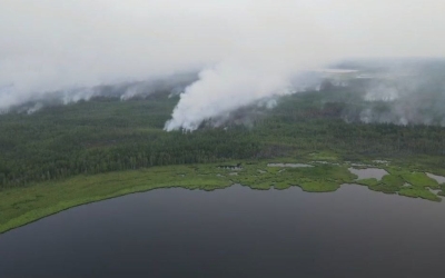 Жители ряда сел в Якутии задыхаются в дыму: К Оргетскому наслегу приблизился еще один лесной пожар