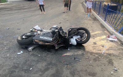 В Алдане в результате ДТП погиб мотоциклист