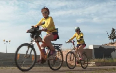 Якутские велосипедистки преодолели более 1000 километров и добрались из Якутска до Мирного