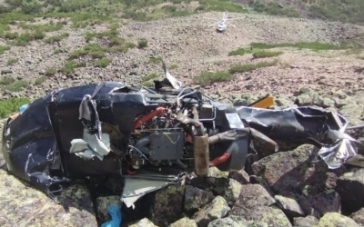 У рухнувшего в Якутии вертолета «Robinson R44II» был поддельный государственный регистрационный знак