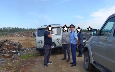 За возгорание на свалке Покровска руководителя организации, отвечающей за содержание полигона, оштрафовали на 30 тысяч рублей