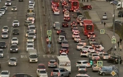 Глава Якутска назвал виновников огромной пробки, которая парализовала город