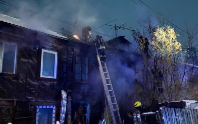 В Якутске на пожаре пострадали двое человек, погибли 5 кошек