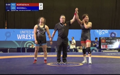 Женская борьба:  Якутянка уступает на чемпионате мира в Сербии