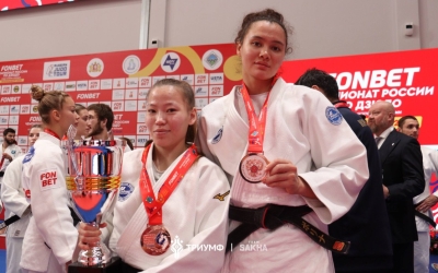 Якутские дзюдоистки стали призерами командного чемпионата России