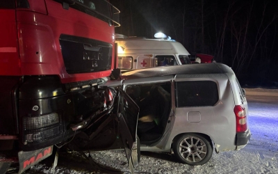 В Хангаласском улусе иномарка влетела в стоящий большегруз: Погиб пассажир