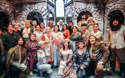 Первый показ оперы  «Риголетто» в 55-м театральном сезоне был осыпан цветами новой Джильде