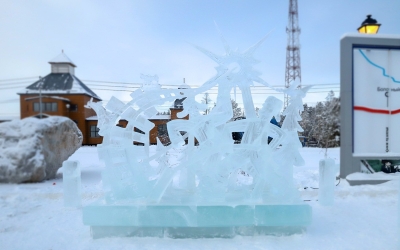Названы победители конкурса ледовых скульптур «Новогодняя фантазия» на призы АК «Железные дороги Якутии»