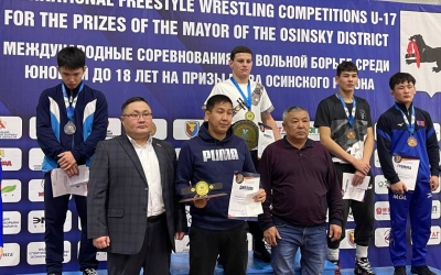 Вольная борьба: Якутский юноша стал призером международного турнира в Иркутской области