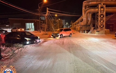 В Якутске при столкновении двух иномарок пострадал годовалый ребенок