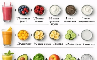 Польза смузи для здоровья: вкусные рецепты для энергии, красоты и похудения