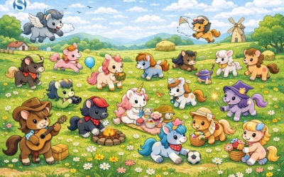 Найди муравья среди пони на картинке за 5 секунд — это сложнее, чем кажется!