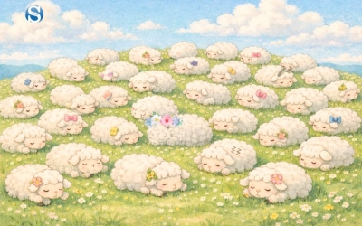 Найдите ослика среди овец за 5 секунд: веселая головоломка на внимательность