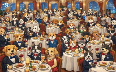 Тест на внимательность: найдите всех животных с брошками на картинке за 15 секунд