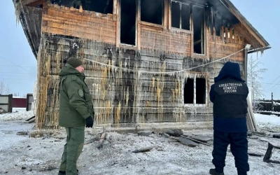 Взрослых не было дома: По факту гибели троих детей на пожаре возбуждено уголовное дело