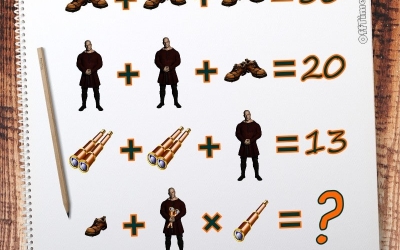 Ботинки, человек и подзорные трубы: как решить вирусную математическую головоломку, которая будоражит умы с 2018 года