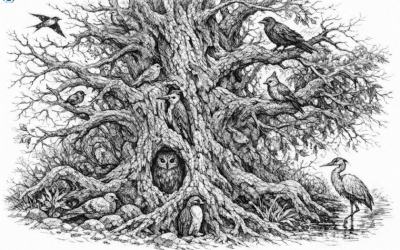 Тест на внимательность: за 10 секунд посчитайте, сколько птиц вы здесь увидели!