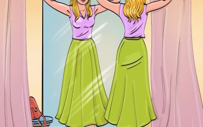 Суперзагадки на внимательность: В примерочной и на улице -- что не так на этих картинках?