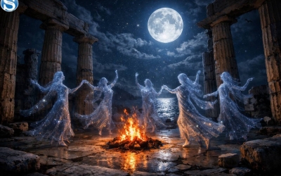 Танец теней в древнем храме: найдите летучую мышь среди камней за 10 секунд