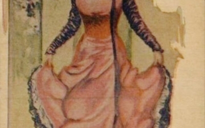 Найдите двух кавалеров этой дамы. С первого взгляда кажется, что девушка здесь одна