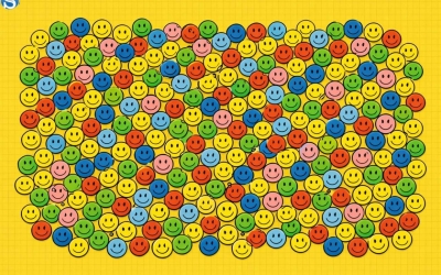 Бассейн смайликов: найдите лицо с бровями за 10 секунд!