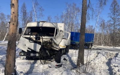 В ДТП с двумя грузовиками погиб 43-летний водитель