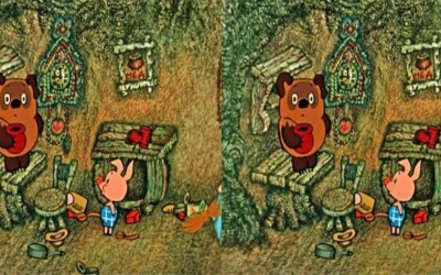 Тест на внимательность из СССР: Найдите все отличия на картинке из советского мультика