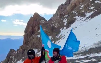 Якутянки покорили Аконкагуа: отважные девушки дошли до высоты 6400 метров и водрузили флаг республики