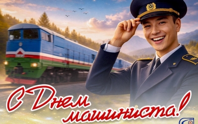 Василий Шимохин поздравляет с Днём машиниста!