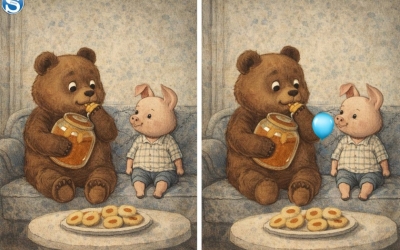 Тест из СССР: Найдите три отличия у героев советского мультика