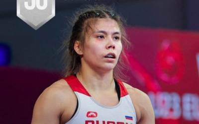 Женская борьба: Якутянка Александра Копылова выступила в финале первенства Европы в Сербии против украинки Керимовой
